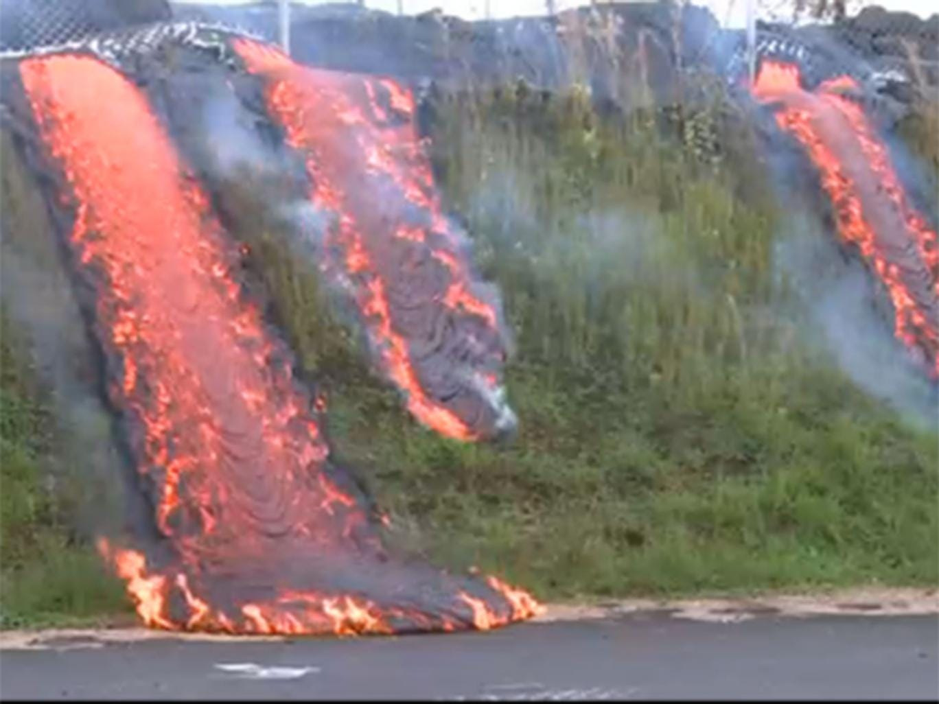 Lava flow continues to sweep across Hawaii Americas News The